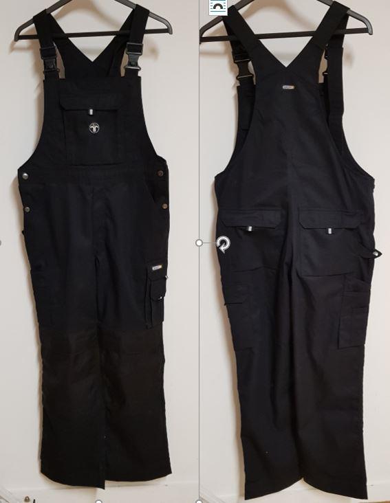 Ventura Latzhose, schwarz, mit ZIV Emblem, Gr. 48