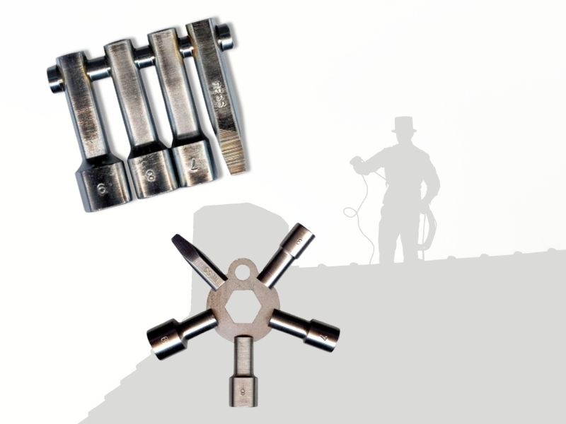Schlüssel und Öffner