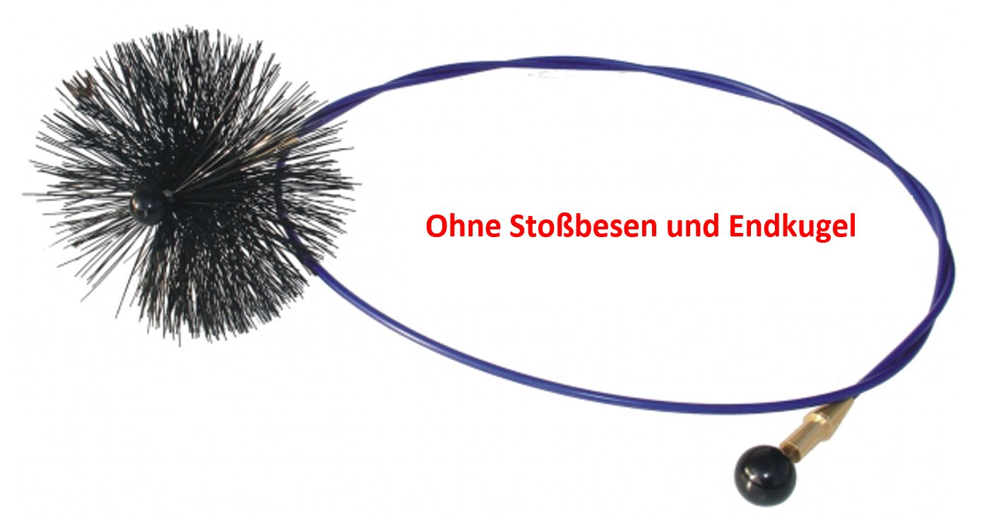 Kehrhexe GFK-Stange 2 m D 6,5mm blau