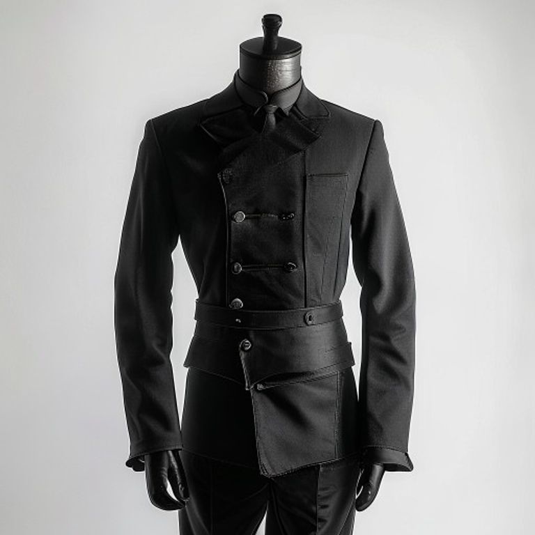 Schornsteinfeger-Kluft Set (Jacke + Hose)