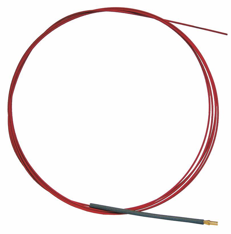 GFK-Stange Ø 7,5 mm 20 m rot  Schutzschlauch für