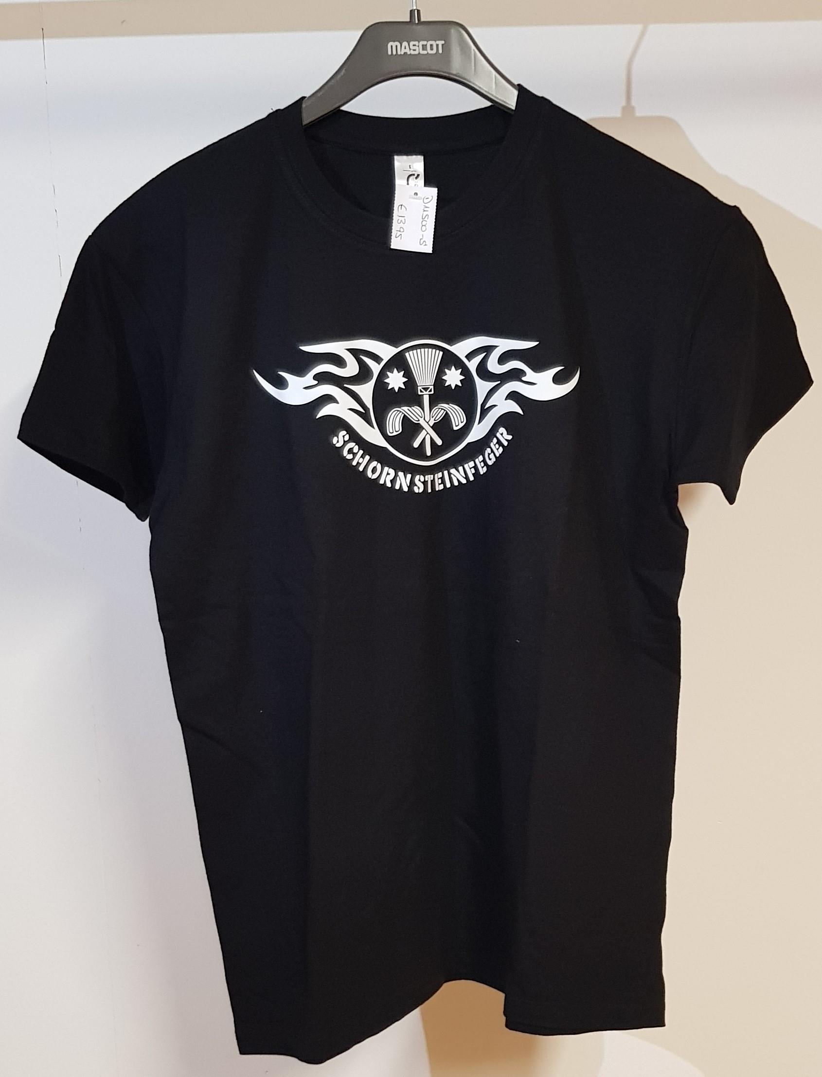 T-Shirt Proud Light mit Flammendruck, schwarz, Gr. L