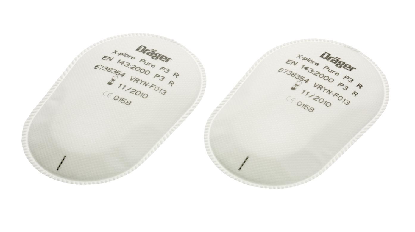Dräger Staubschutzfilter P3 R für X-plore 3300